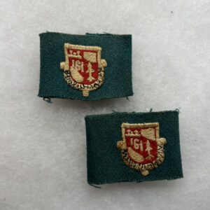 Korean War US Army 161st Artillery Cloth DUI Shoulder Loop Set Korean Made