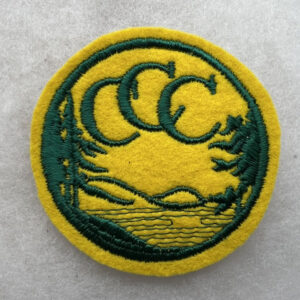 WW2 US Civilian Conservation Corps CCC Patch Felt