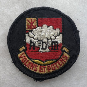 US Army 4th Engineer Atomic Demolition Munitions Pocket Patch Rare