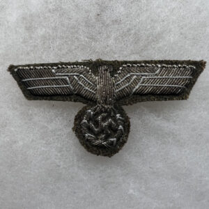 WW2 German Army Officer Cap Eagle Bullion