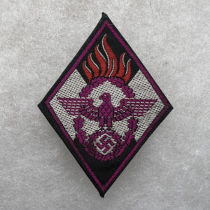 WW2 German Hitler Youth Fire Defense Sleeve Badge Cloth