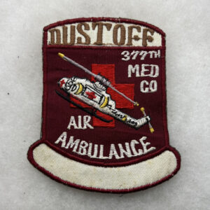 US Army 377th Medical Company Dustoff Pocket Patch Korean Made