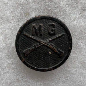 WW1 US Army Infantry Machine Gun Enlisted Collar Disk