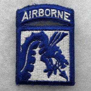 US Army 18th Airborne Corps Patch Attached Tab