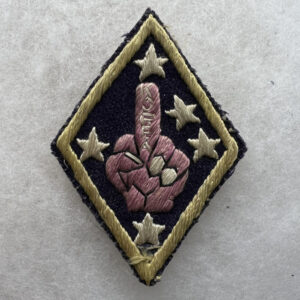 Korean War US 1st Marine Division Novelty Patch Korean Made