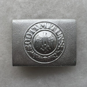 WW2 German Army EM/NCO Aluminum Parade Belt Buckle HK