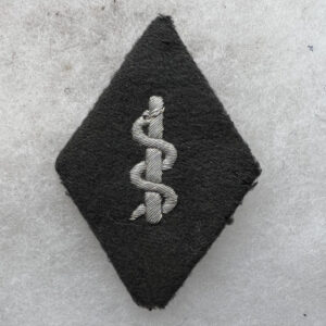 WW2 German SS Medical Officer Bullion Sleeve Diamond