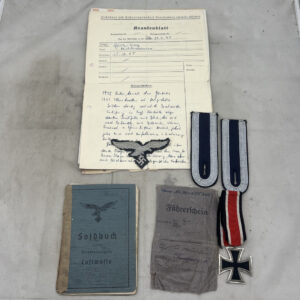 WW2 German Luftwaffe Pioneer Grouping Identified Prisoner Of War POW Russia