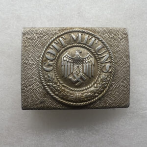 WW2 German Army EM / NCO Aluminum Parade Belt Buckle