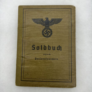 WW2 German Army Soldbuch