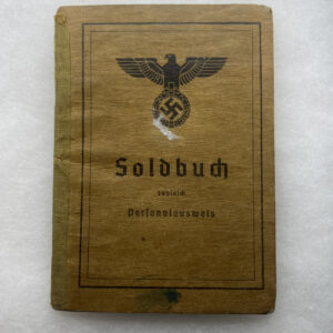 WW2 German Army Soldbuch