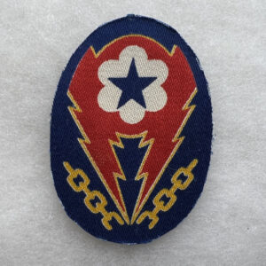 WW2 US Army European Theater Of Operations ETO Patch Raincoat Material English Made
