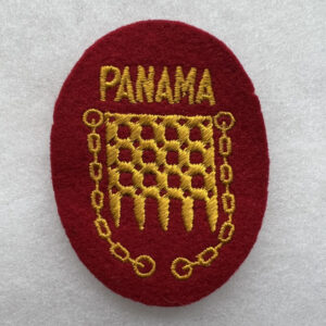 WW2 US Army Panama Department Hellgate Patch Felt