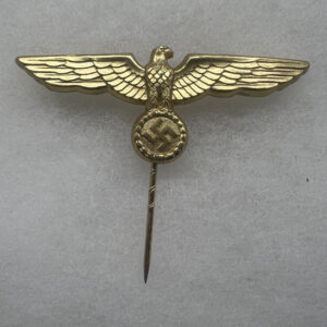 WW2 German Kriegsmarine Metal Cap Eagle Insignia