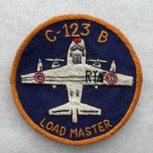 USAF C-123 B Loadmaster Patch Royal Thai Air Force Vietnamese Made