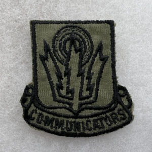 US Army 242nd Signal Battalion Ascot Patch Subdued
