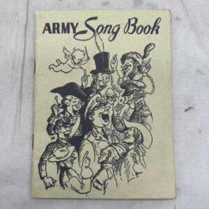 WW2 US Army Song Book 1941