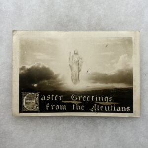 WW2 US Army Easter Greetings From The Aleutians Photo Card