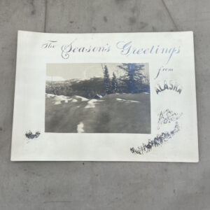 WW2 US Army Alaska Seasons Greetings Photo Card