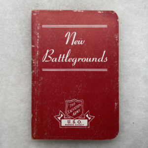 WW2 US New Battlegrounds Booklet By The USO