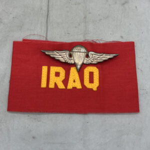 Iraqi Military Armband With Airborne Parachutist Wings