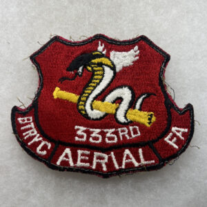 US Army 333rd Aerial Field Artillery Pocket Patch