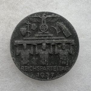 WW2 German NSDAP Reichsparteitag 1937 Tinnie / Pin