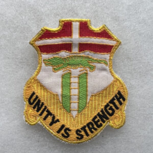 US Army 6th Infantry Regiment Ascot Patch Bevo Woven German Made