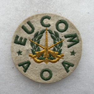 1950s US Army European Command Athletic Officials Association Patch Felt