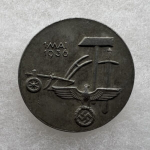 WW2 German 1936 National Labor Day Tinnie Pin
