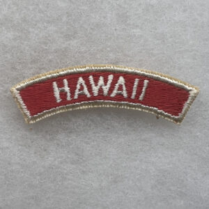 1950s US Army Hawaii Recruiting Service Tab