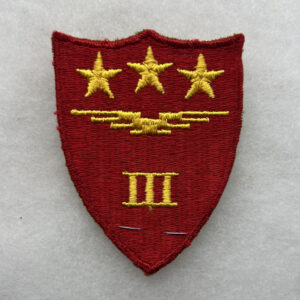 WW2 US Marine Corps 3rd Air Wing Fuselage Patch With Wosk Tag