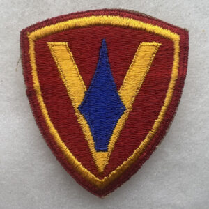 WW2 US 5th Marine Division Patch