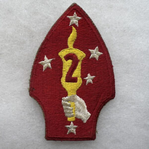 WW2 US 2nd Marine Division Patch