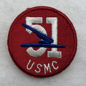 WW2 US 51st Marine Defense Battalion Patch