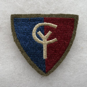 WW2 US Army 38th Infantry Division Patch Embroidered On Wool