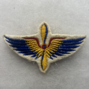 WW2 US Army Air Force Winged Propeller Patch Felt