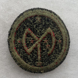 WW2 US Army 27th Infantry Division Patch Greenback