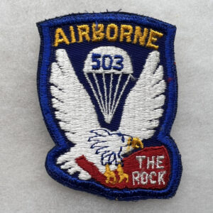 US Army 503rd Airborne Patch Twill