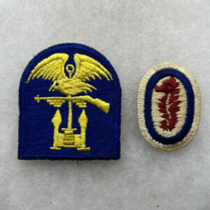 US Army Amphibious Command Patch Set Japanese Made