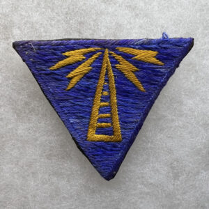 US Air Force Communication Specialist Sleeve Patch Japanese Made Silk