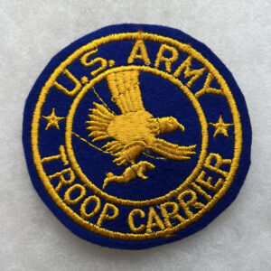 WW2 US Army Air Force Troop Carrier PX Patch Felt