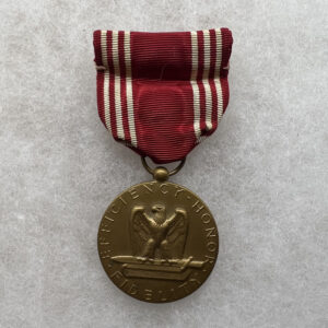 WW2 US Army Good Conduct Medal Named Engraved