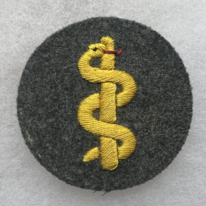 WW2 German Army Medical Trade Sleeve Badge Cloth