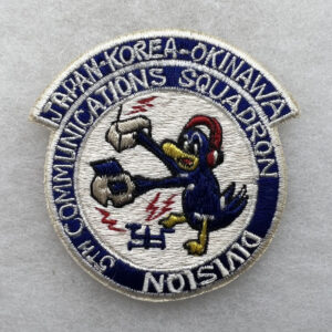 USAF 5th Communications Squadron Patch Japanese Made