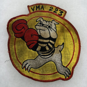 US Marine Corps VMA 223 Squadron Patch Japanese Made Worn
