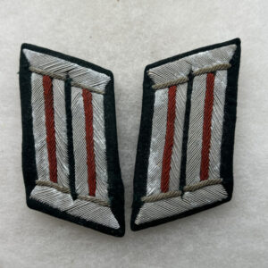 WW2 German Army Artillery Officer Collar Tab Set