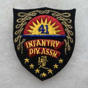 US Army 41st Infantry Division Association Patch Felt