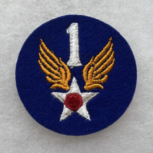 WW2 US 1st Army Air Force Patch Felt