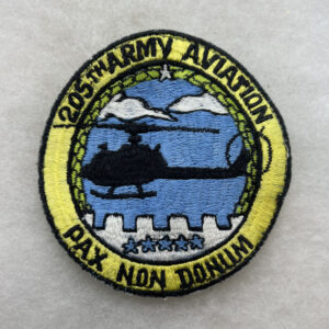 US Army 205th Aviation Pocket Patch Japanese Made